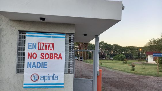 En INTA no sobra nadie, consigna se repite en distintas localidades del país para visibilizar el rechazo a las medidas.
