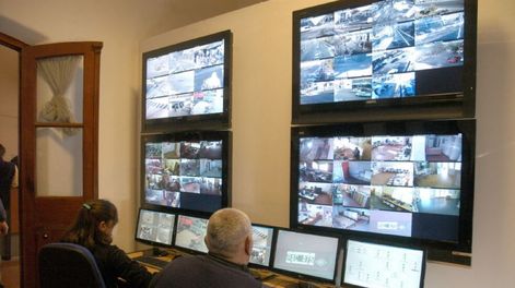 Cámaras de seguridad. Archivo Los Andes.&nbsp; &nbsp;