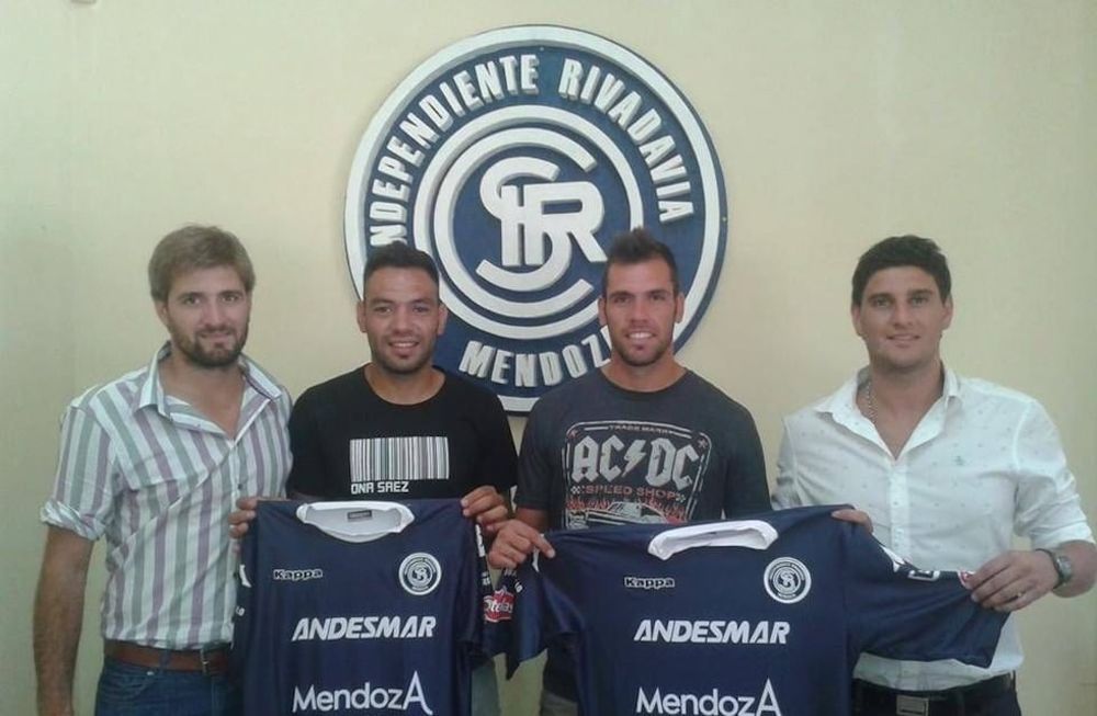 Matías Minich y Alexis Viscarra fueron presentados en la Lepra