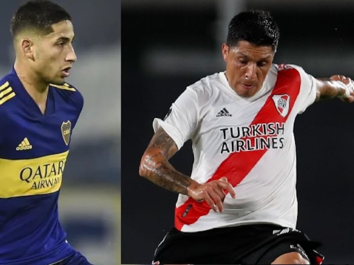 Boca vs River, Varela vs Pérez.