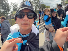 Viajó 45 horas para ver a Belgrano de Córdoba en la final y no se arrepiente: El club para mí es todo