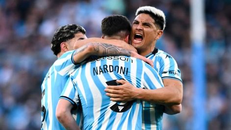 Racing venció a Boca 2-1, por la fecha 14 de la Liga Profesional