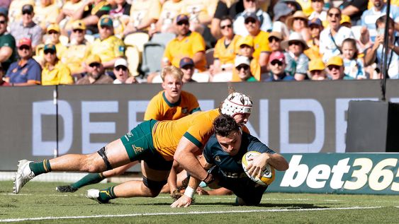 Rugby. Mateo Carreras de buen nivel ante Australia