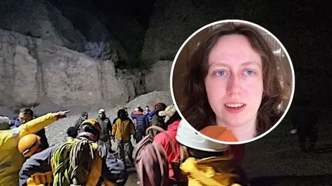 Rescataron el cuerpo de Julia Horn, la joven alemana que murió cuando hacía trekking en San Juan.