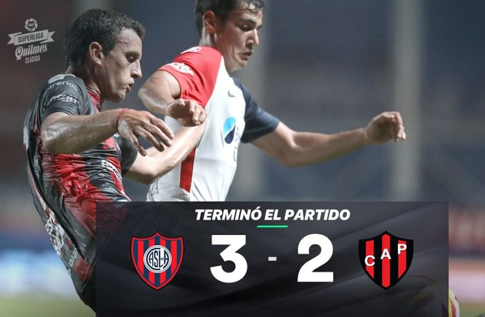 San Lorenzo con los pibes lo ganó en el final