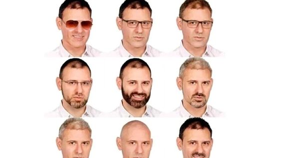 Difunden las posibles apariencias de Martín Ezequiel Álvarez Giaccio, el argentino que mató a su pequeño hijo y es el hombre más buscado de España.