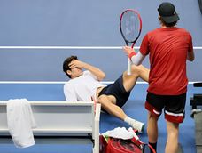 Un Robo y un escándalo sin precedentes en la Copa Davis. Garin perdió el partido, Chile perdió la serie y quedó eliminado de la Copa Davis. / Gnetileza.&nbsp;