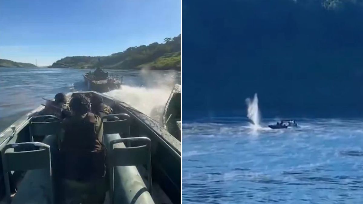 Video: el violento enfrentamiento a tiros entre fuerzas federales y contrabandistas en Puerto Iguazú