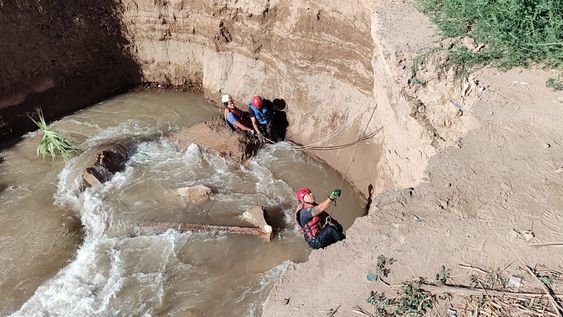 Una mujer se cayó al canal Cacique Guaymallén&nbsp;