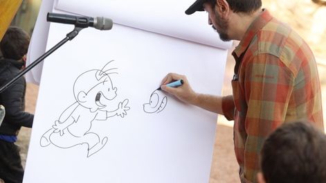 Los Andes | El historietista mendocino presentará Charlas Dibujadas en la Feria del Libro infantil.