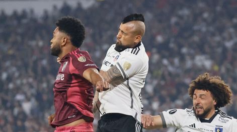 El presidente de Colo-Colo estalló contra el arbitraje ante River: Fue una vergüenza. / Gentileza.
