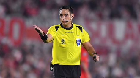Los Andes | Jesús Valenzuela será el juez principal del primer duelo entre Atlético Mineiro vs. River Plate. / Gentileza.