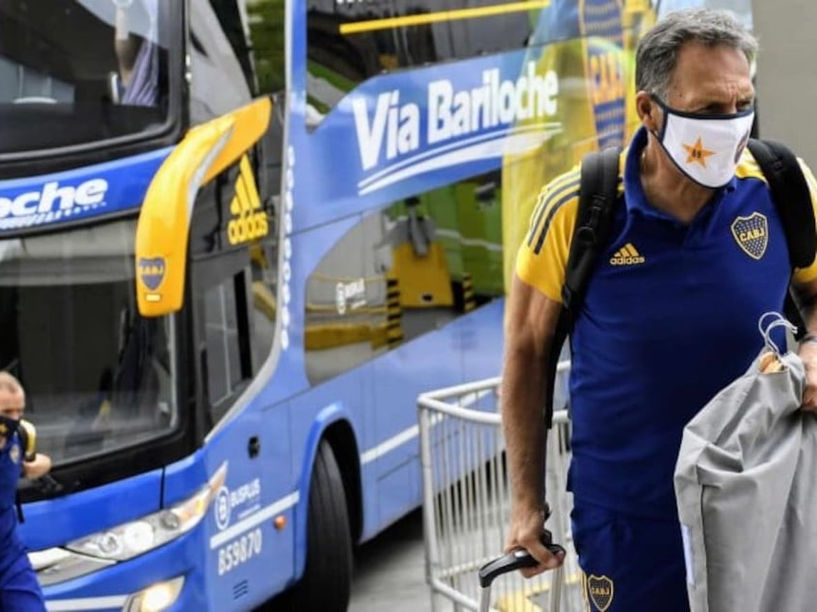 Miguel Angel Russo, DT de Boca, optó por no apurar a Cardona y el colombiano seguirá afuera del equipo. / Gentileza.
