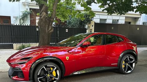 Fotos de la primera y única Ferrari Purosangue en Argentina.&nbsp;