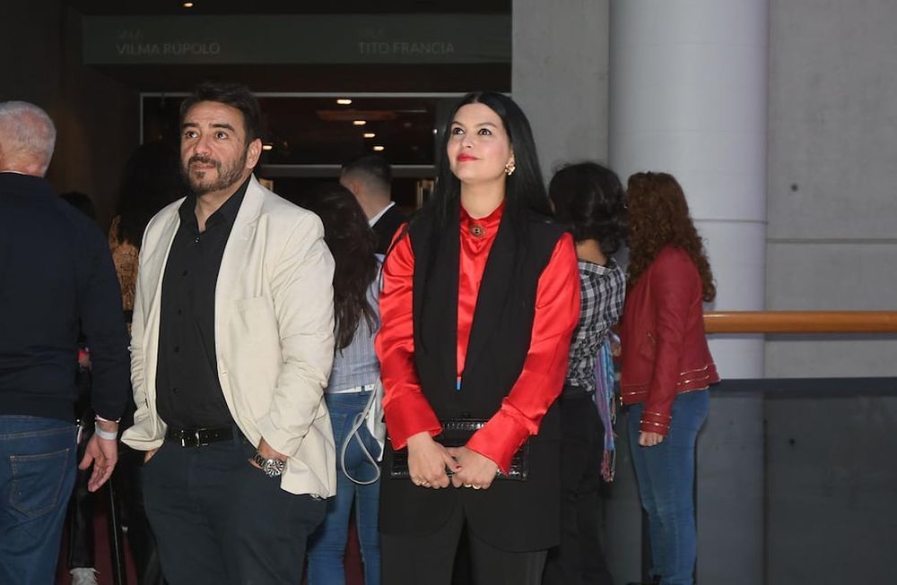 Flor Destéfanis (Santa Rosa) y Fernando Ubieta (La Paz), dos de los intendentes del PJ que presionen por más fondos coparticipables.Foto: José Gutierrez / Los Andes