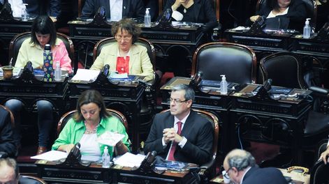 Los Andes | Sesión en el congreso de la nación para tratar la deuda del FMIGerman MartinezFoto Federico Lopez Claro