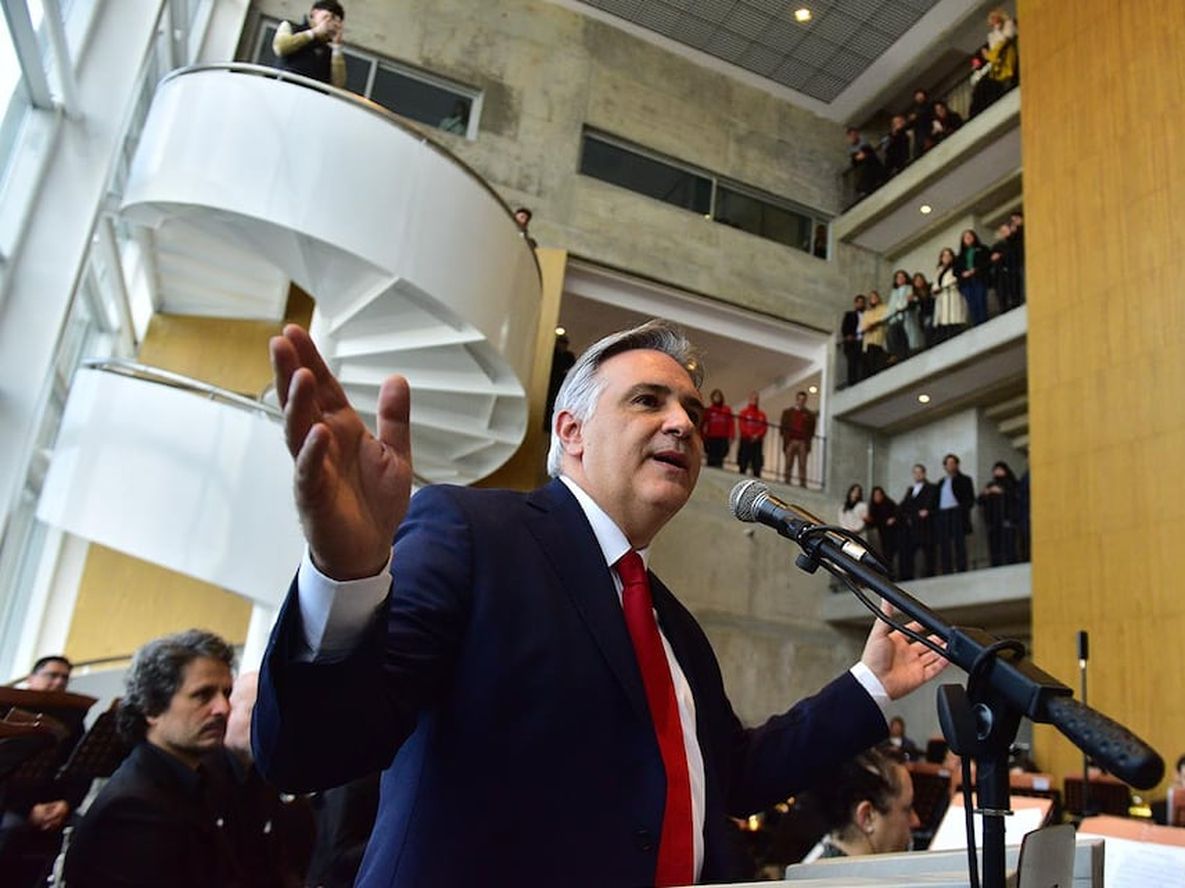 Martín Llaryora, gobernador de Córdoba.
