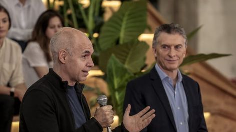 Los Andes | Horacio Rodríguez Larreta junto a Mauricio Macri