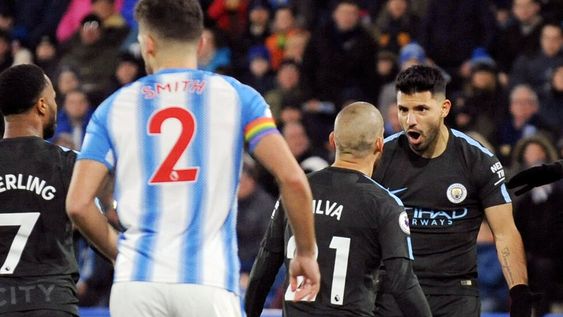 Otro gol del Kun Agüero en el triunfo de Manchester City