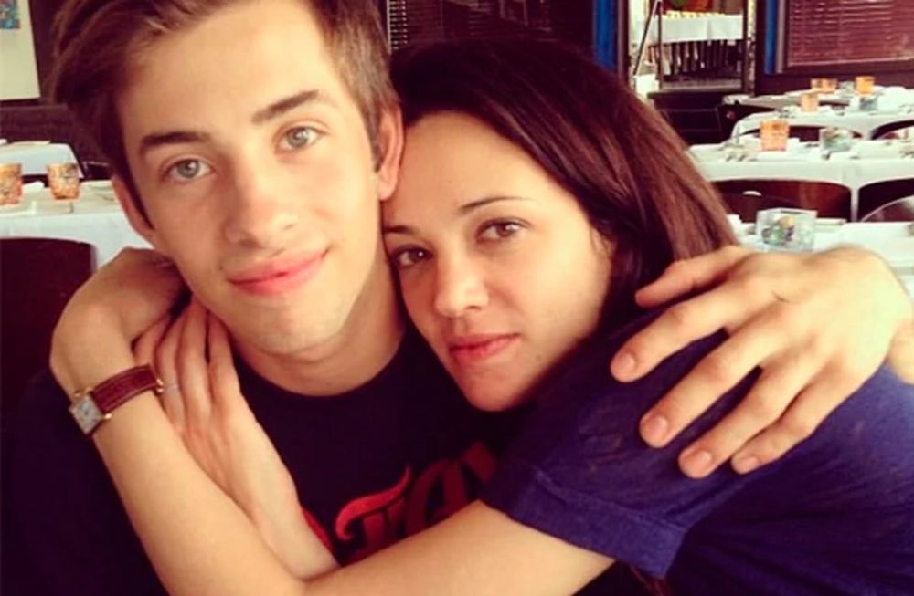 La fotografía que prueba el encuentro sexual entre Asia Argento y un menor de edad