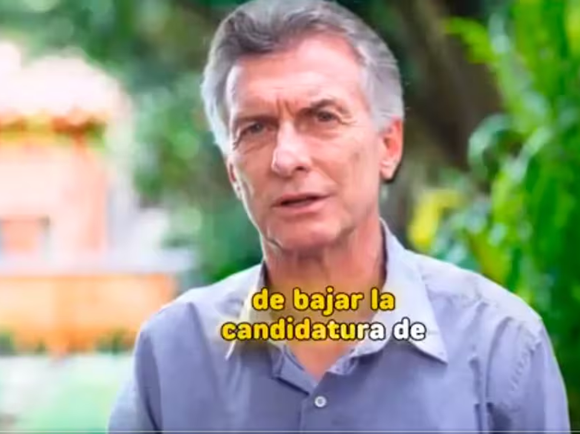 El video falso de Mauricio Macri.