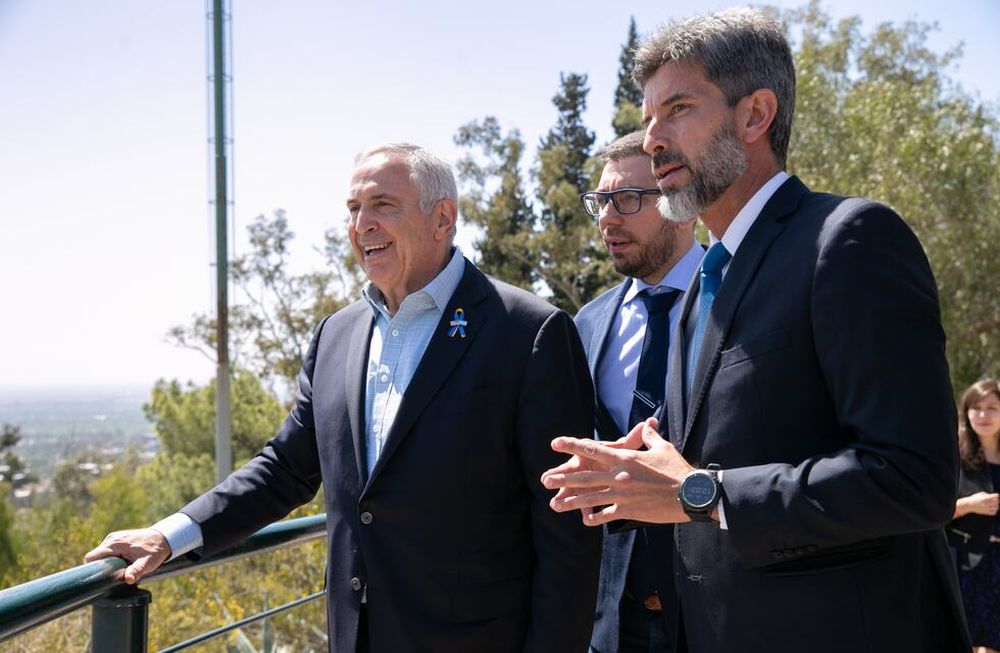 Ulpiano Suarez recibió en la Ciudad al embajador de Estados Unidos, Marc R. Stanley