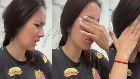 Son las 9 de la mañana y ya estoy desesperada, lo digo con mayúsculas, con negritas subrayado y fluorescente: desesperada, confesó la mujer. Foto: Tiktok / @madre_de_tres