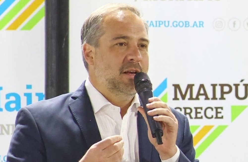 El intendente de Maipú, Matías Stevenato, envió un saludo por el Año Nuevo a todos los vecinos. Foto: Prensa Maipú