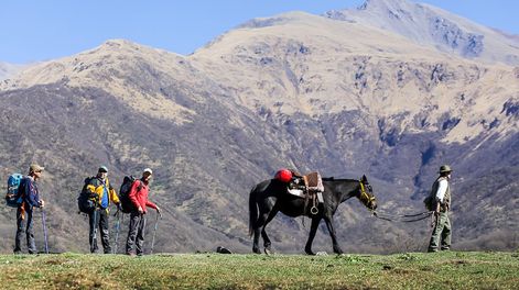 Senderos en el Parque Nacional Aconquija. (Foto: Turismo Tucumán)
