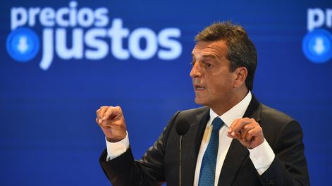 Sergio Massa anuncia Precios Justos - Foto clarín