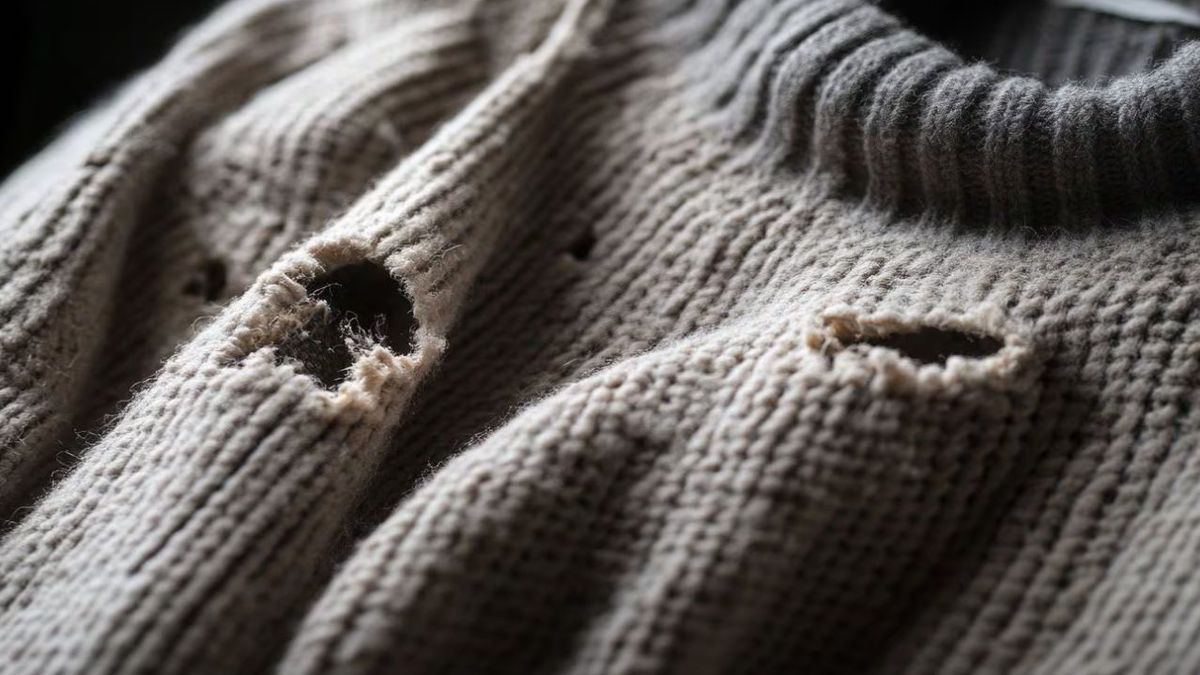 Sin costura: cómo solucionar los agujeritos de la ropa y dejarla como nueva con un simple truco