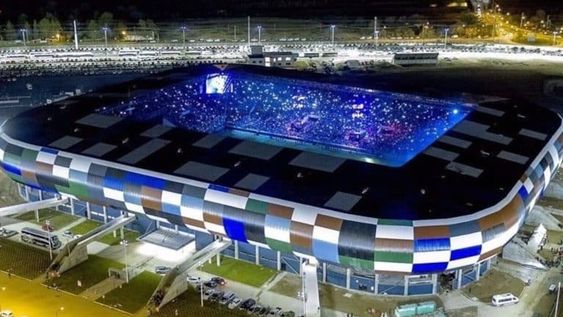 La Pedrera, Villa Mercedes, San Luis. Será el escenario para el choque entre Godoy Cruz y Belgrano por Copa Argentina. /ANSL
