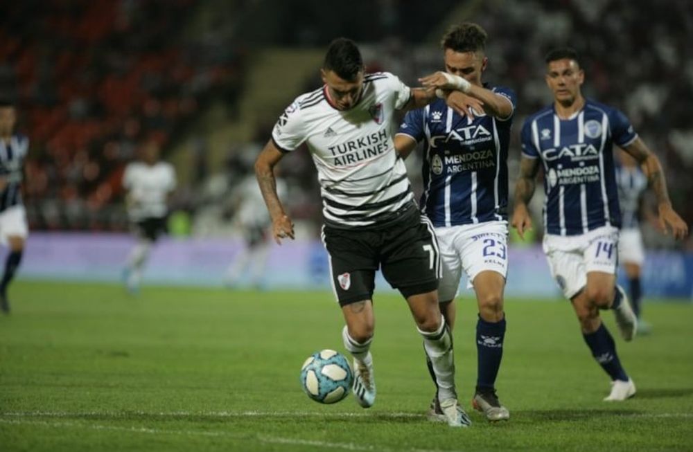 Godoy Cruz recibirá a River el próximo sábado en el estadio Malvinas Argentinas y quiere cantar victoria ante el Millo en Mendoza después de 12 años. / Gentileza.