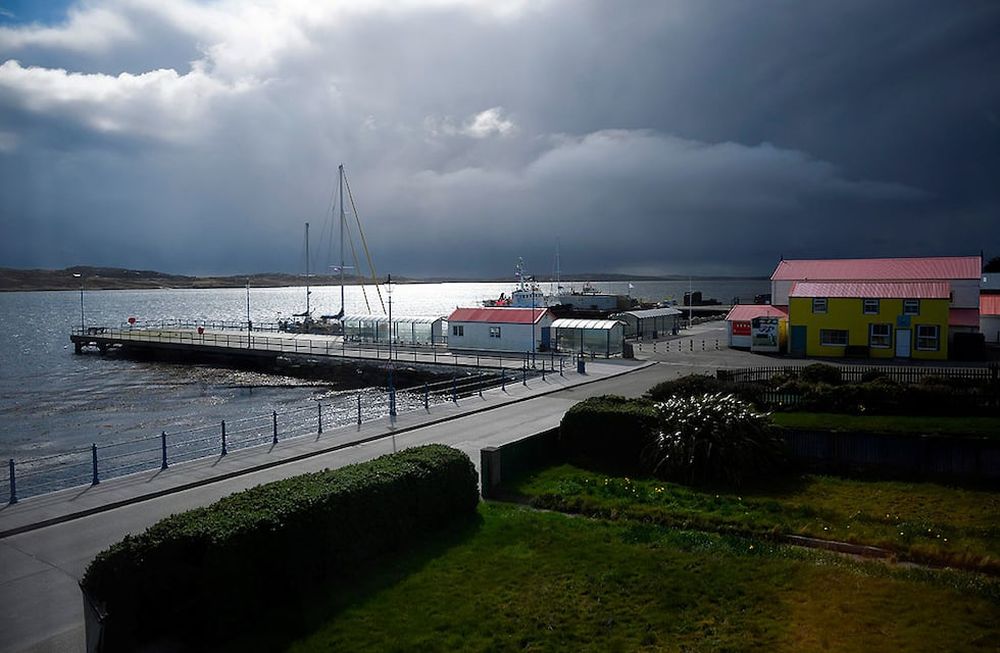 Puerto Stanley, en las Islas Malvinas