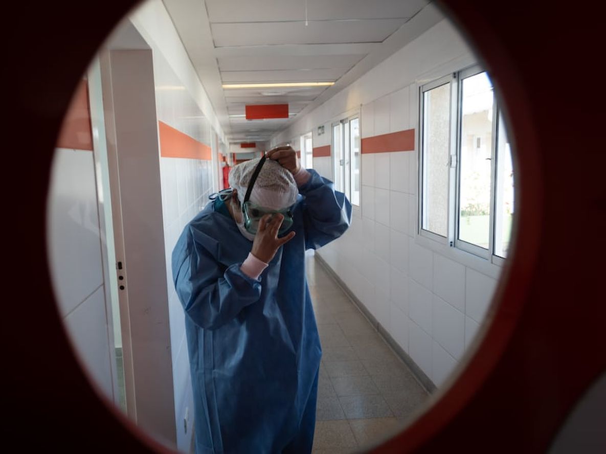 Mendoza 11 de septiembre de 2020 SociedadHospital Carrillo, personal medico que trabaja sin descanso Dr. Vanina Sinigalia Foto: Ignacio Blanco / Los Andes