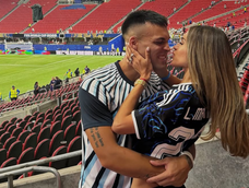 El chat entre Agustina Gandolfo y Lautaro Martínez que anticipó el resultado del partido contra Inglaterra