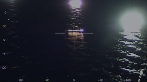 Prefectura detectó pesca ilegal de un buque portugués en la milla 200.