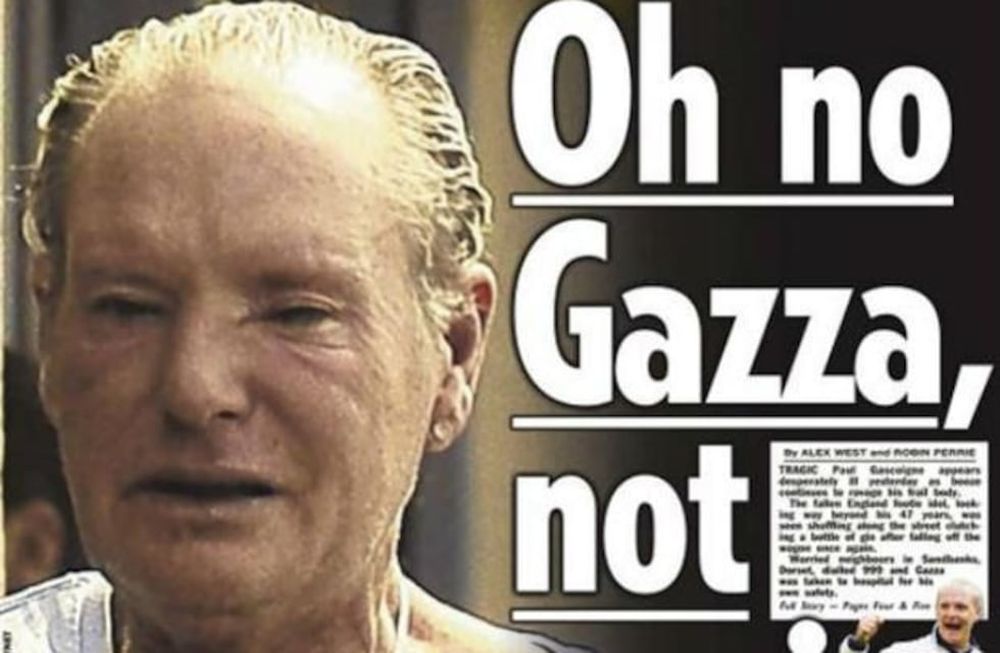 Impactante imagen de Paul Gascoigne tras una nueva recaída