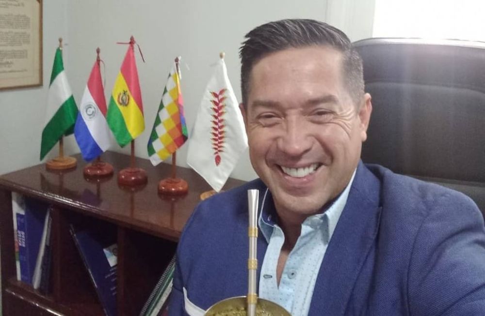 Ex embajador de Bolivia en Paraguay, Mario Cronenbold.