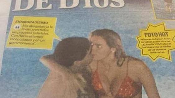Maradona, la mano de D10S y su explícita reconciliación con Rocío Oliva