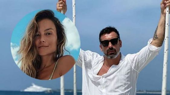 La novia del Pocho Lavezzi, y una foto que roza la censura