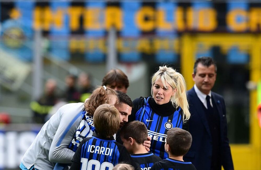 Wanda se robó el homenaje a Icardi