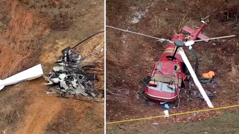 Los Andes | Dos helicópteros colisionaron en pleno vuelo en Nueva Jersey