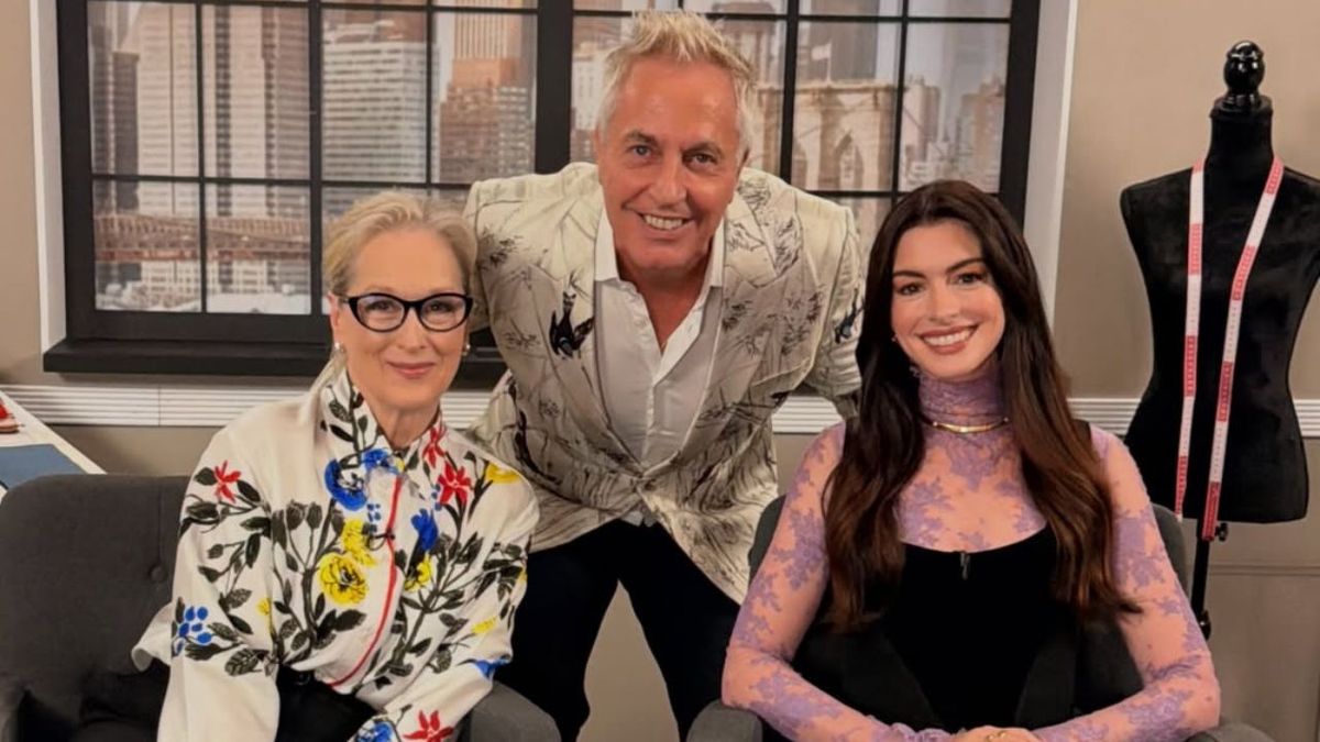 Marley viajó a México y entrevistó a Meryl Streep y Anne Hathaway: 