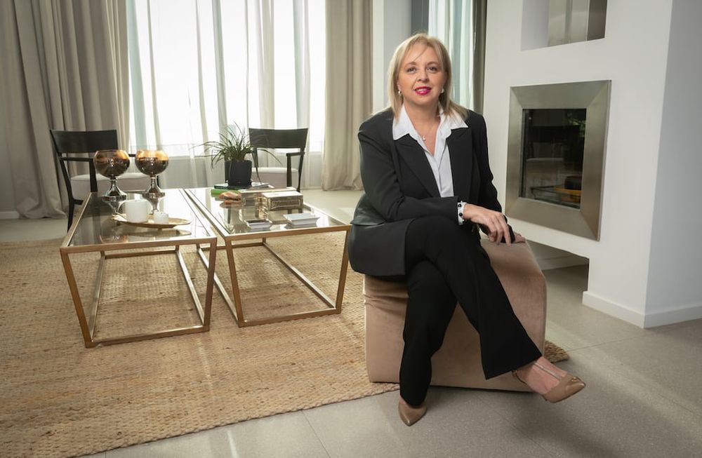 Maria Elisabeth Moroni, Presidente en Centauro SA compañia servicios integrales de logística y transporte internacional de cargas para empresas.Foto: Ignacio Blanco / Los Andes