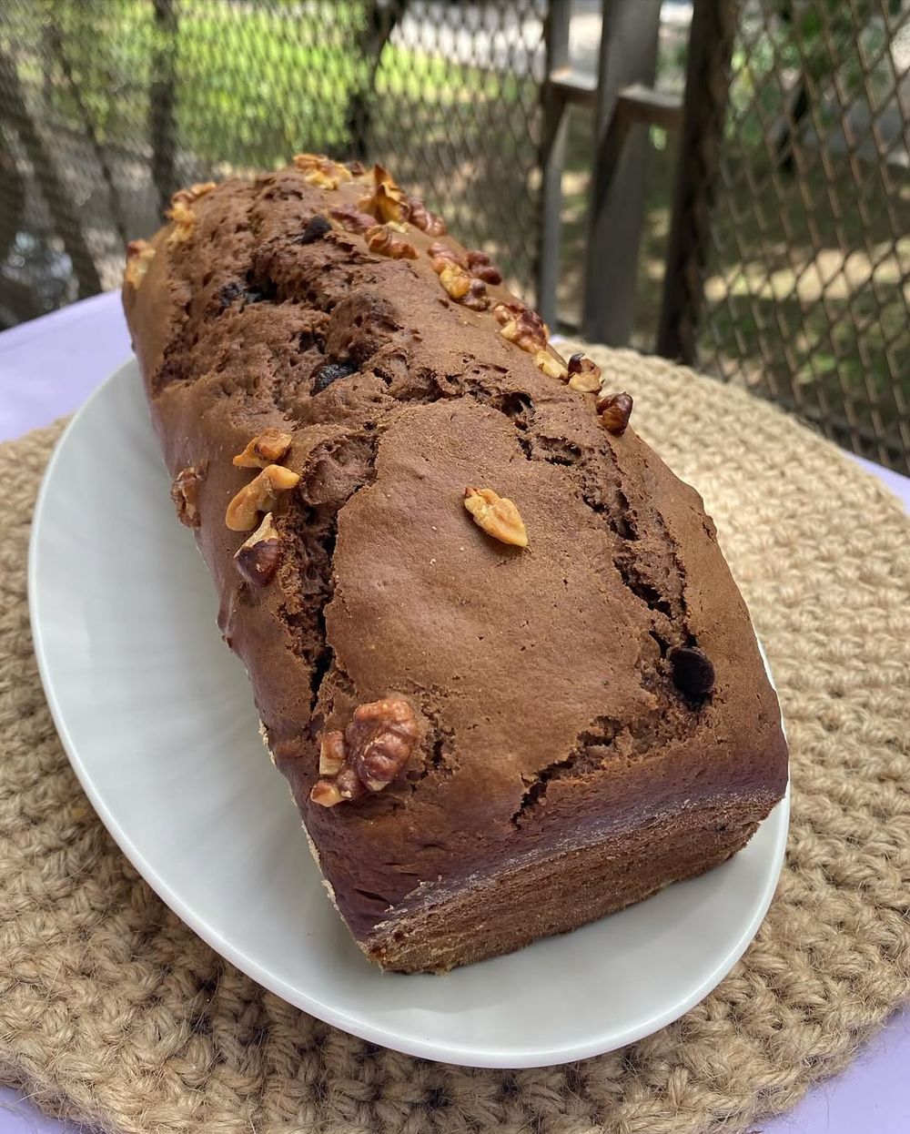 Budín de choco con nueces ???? que mejor que merendar algo casero, rico y saludable  Que necesitas   2 huevos  170gr de azúcar  80cc de aceite  150gr de harina integral  150gr de harina leudante  50gr de cacao ama (1).jpg