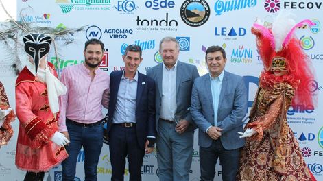 Alvaro Martínez, Diego Stortini, Rolando Baldasso y Omar De Marchi.