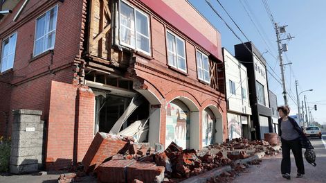 Pesadilla en Japón: un terremoto azotó hoy al país que ayer fue víctima de un tifón