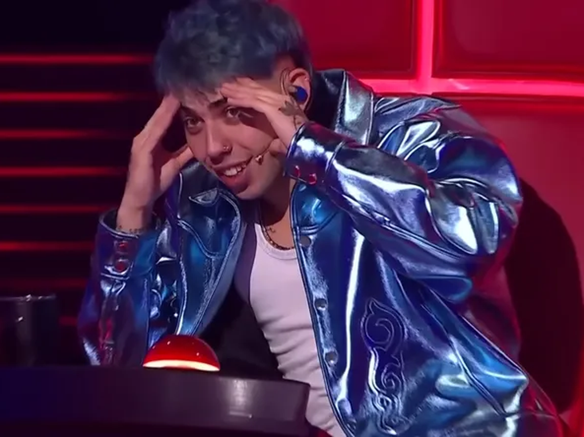 El enojo con Luck Ra en La Voz Argentina.