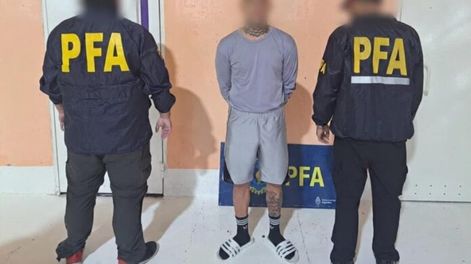 El preso de Almafuerte que habría estafado a un residente de Chubut.&nbsp; Gentileza Policía Federal.&nbsp;